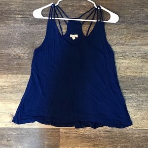 NAVY TANK TOP